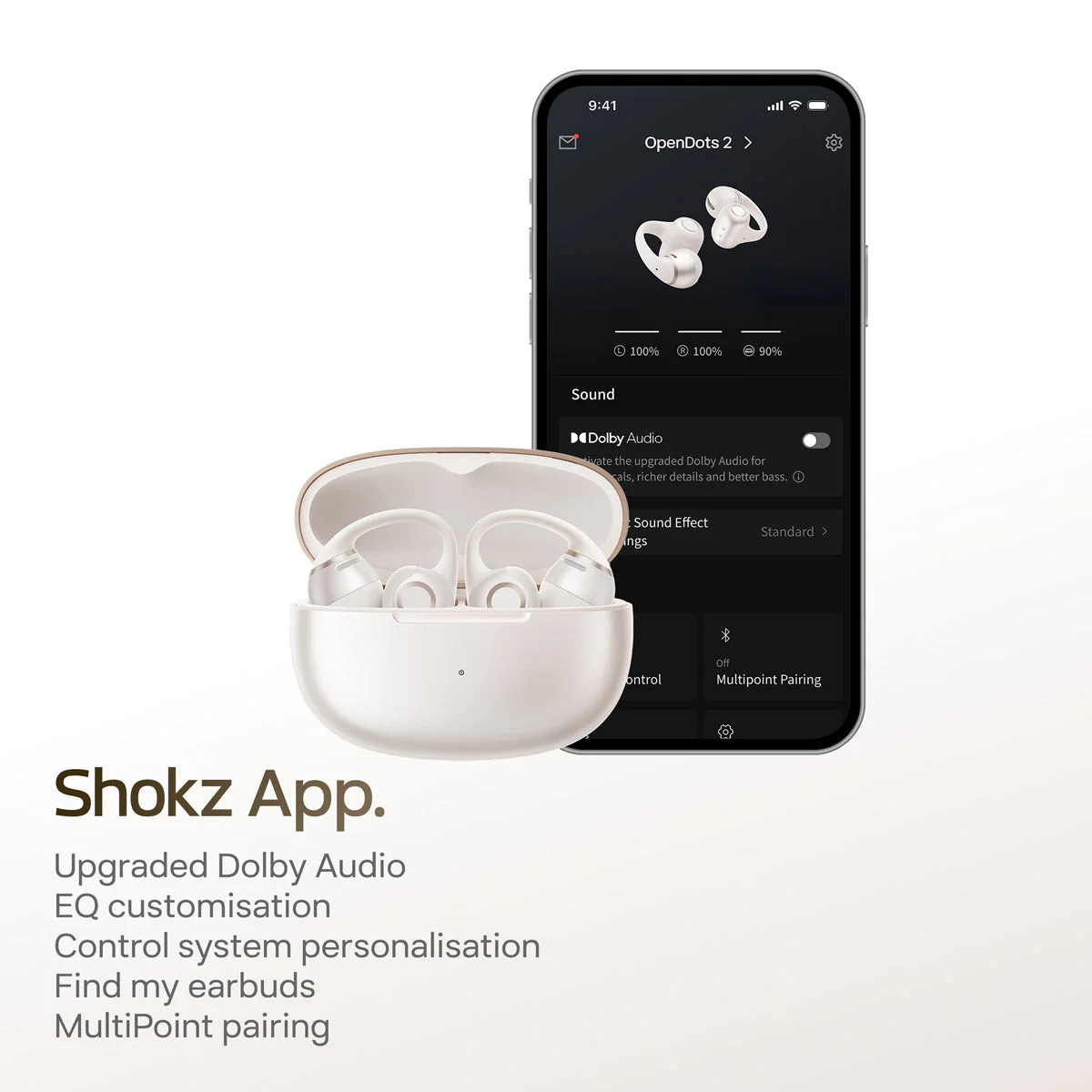 Shokz OpenDots 2 Wireless Bluetooth Headphones - Image 11