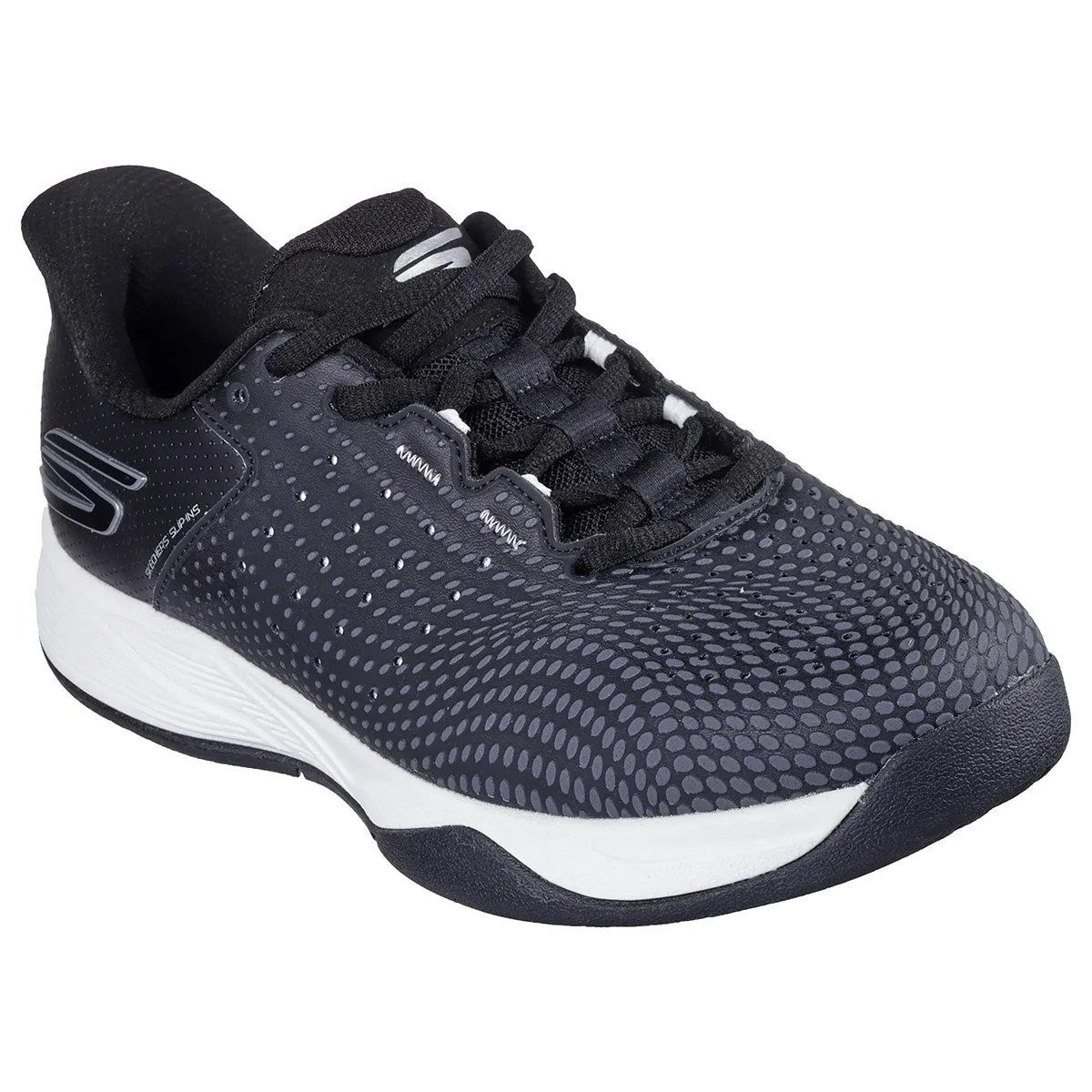 Skechers Slip-ins Relaxed Fit: Viper Court Reload Womens Indoor Sports Shoes - Image 3